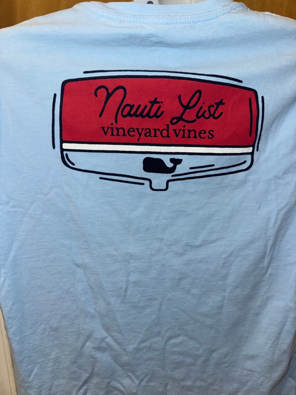 vineyard vines Boys' Water Ski Santa Short-Sleeve Tee, Nauti List, Sz XL 18 - Picture 6 of 7